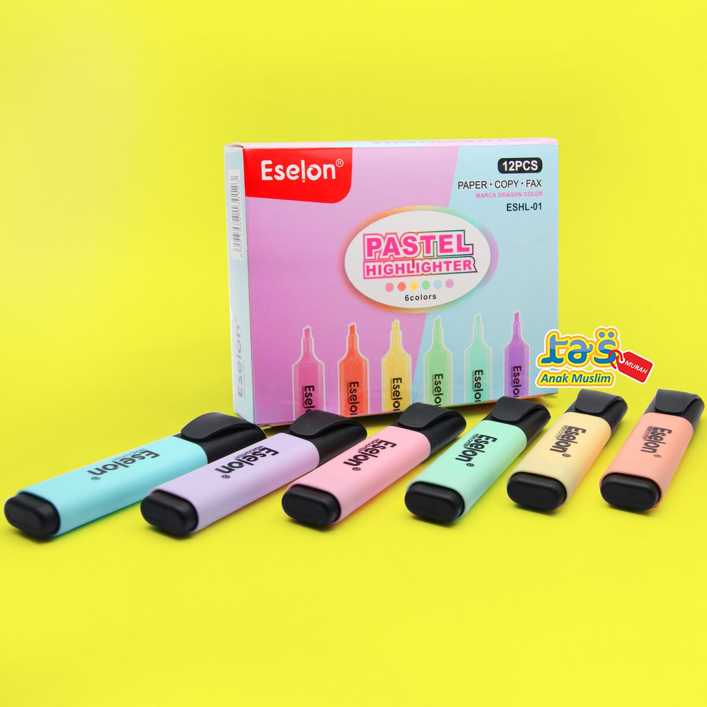  STABILO  WARNA  PASTEL HIGHLIGHTER ESELON Shopee Indonesia