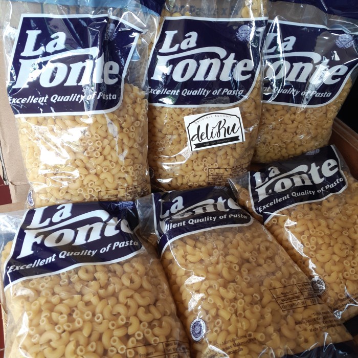 

pasta-aneka- lafonte macaroni 500gr chifferi rigate 206/ la fonte makaroni 500gr -aneka-pasta.