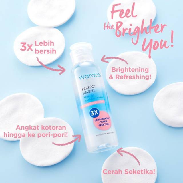 WARDAH Perfect Bright Tone Up Micellar Water 100ml