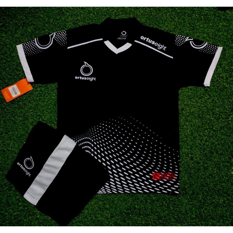 kaos bola atau baju bola junior umur 7 tahun s/d 13tahun-Hitam pth naruto