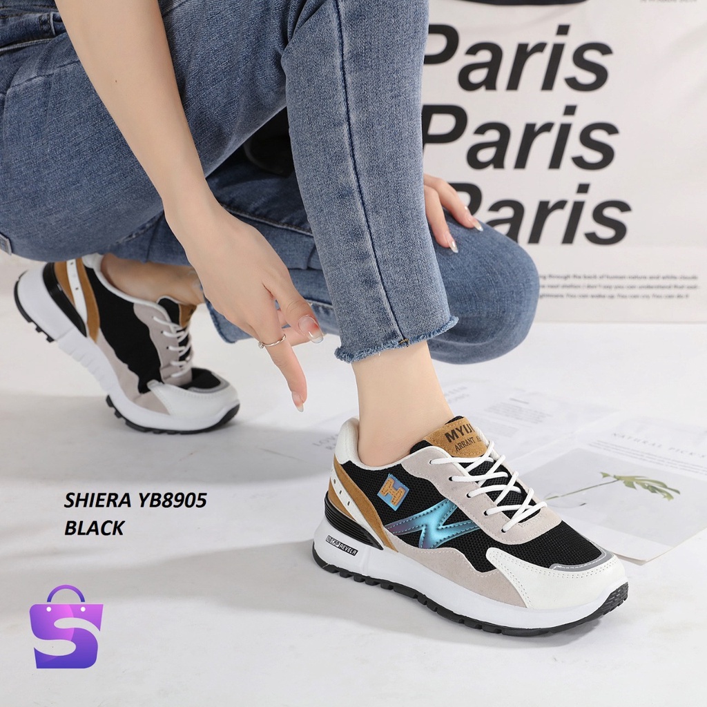 SHIERA SEPATU WANITA SNEAKERS RUNNING SHOES YB8905 ORIGINAL