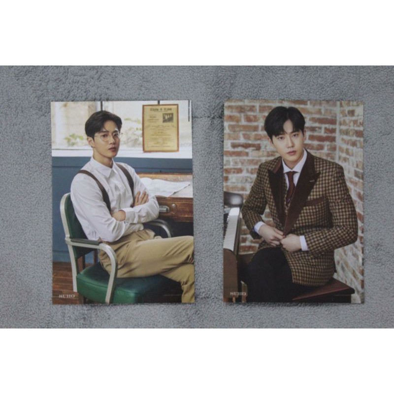 EXO SHARING SEASON GREETING SG 2020 MEMBER SET SUHO POSTER A4 OFFICIAL