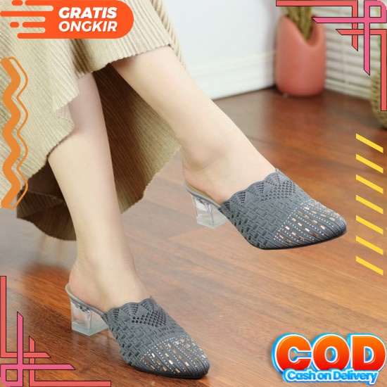 Sandal Haihils Murah Hils Kekinian Terbaru 2021 Import Heels Pesta Hels Wanita 4.4 Brithday Sale Sep