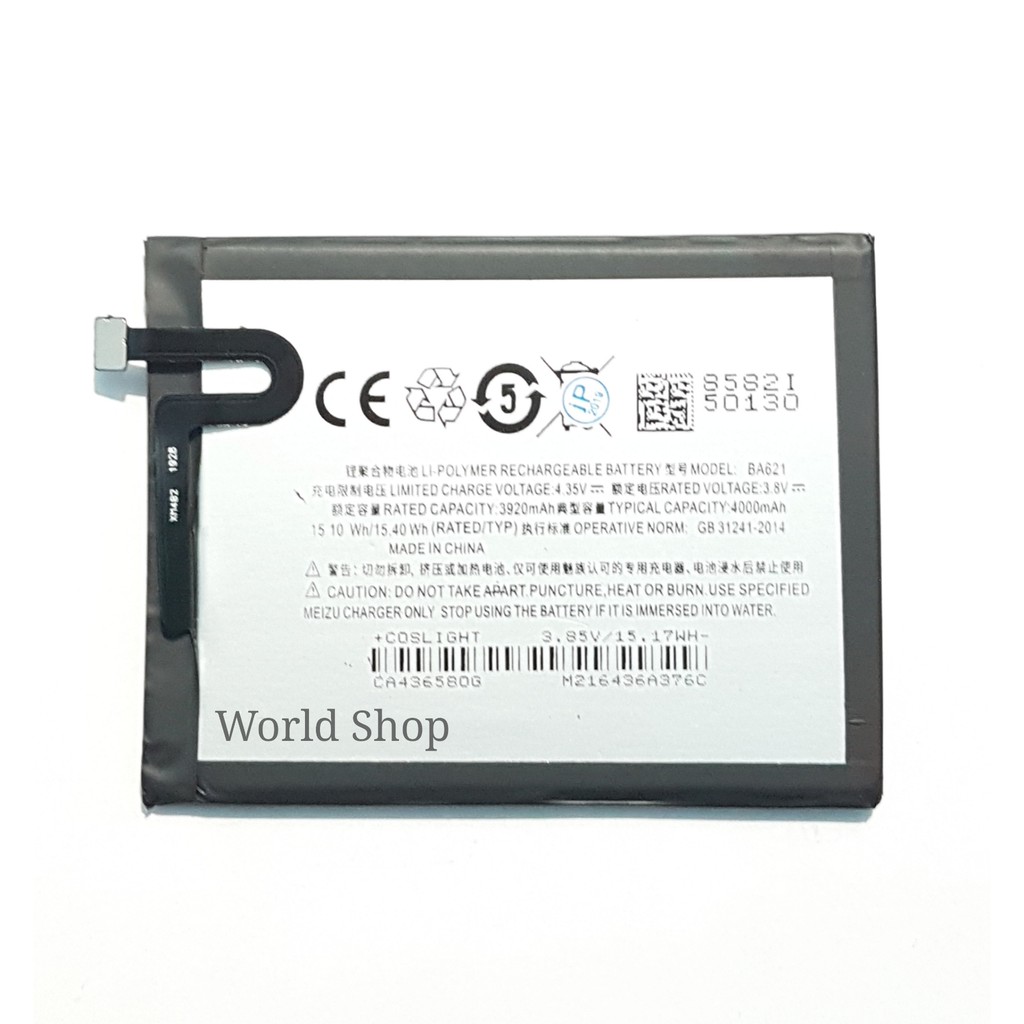 BATERAI BATRE BATTERY MEIZU M5 NOTE - BA621 ORI