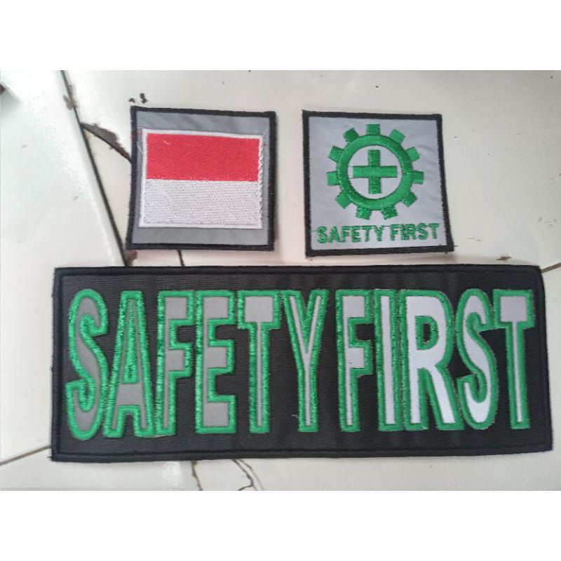 Logo Bordir SAFETY