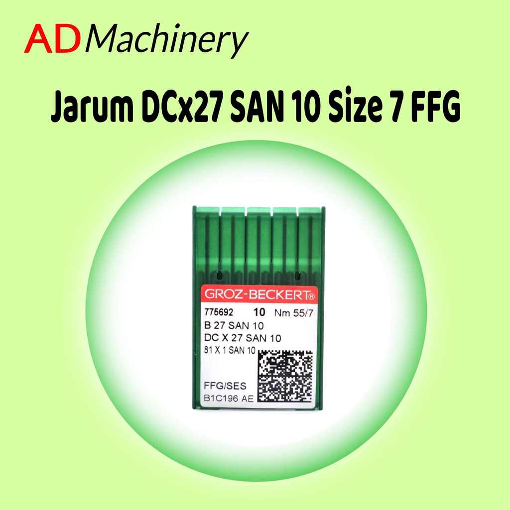 JARUM DCx27 SAN 10 FFG GROZ BECKERT (JARUM PROMO)