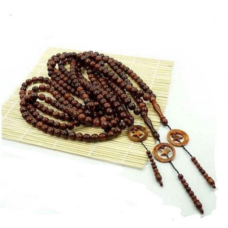 Tasbih Kayu Kaoka 99 Butir | Tasbih Kaukah Asli