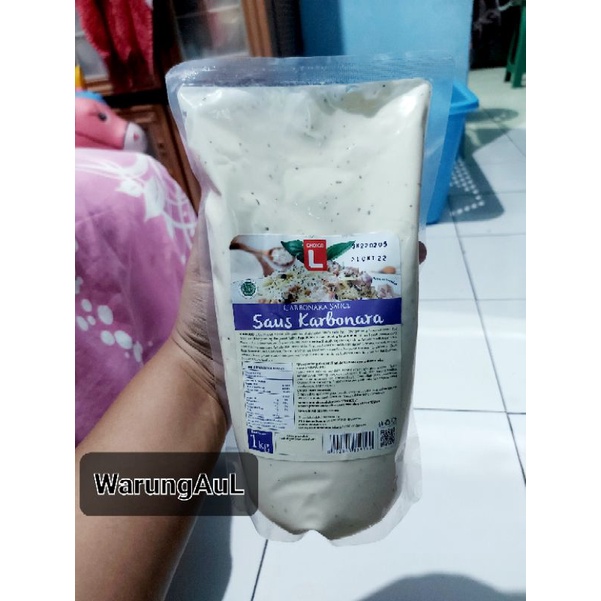 CHOICE L SAUS KARBONARA 1KG / CARBONARA SAUCE 1KG
