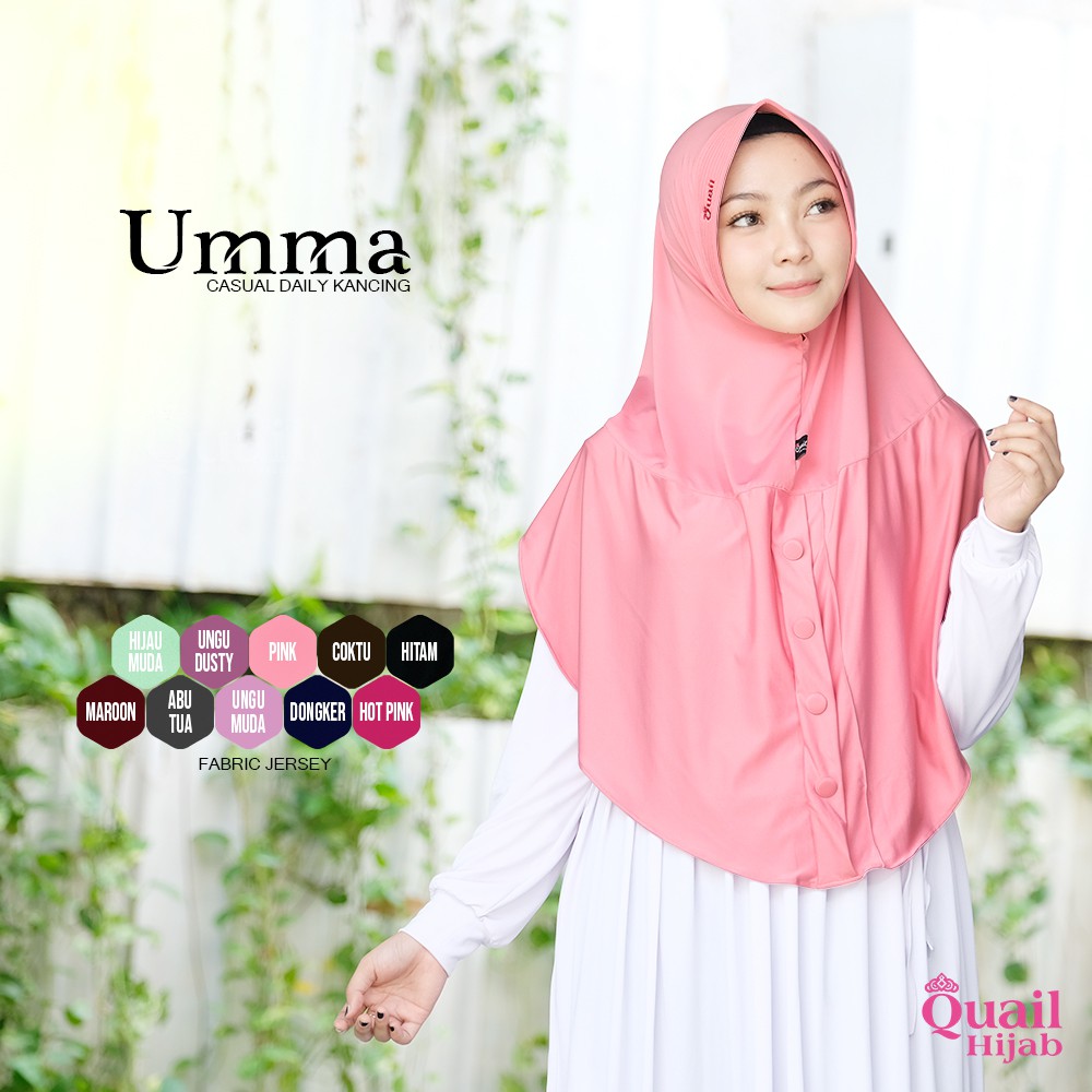 Casual Daily Hijab UMMA Quail Hijab