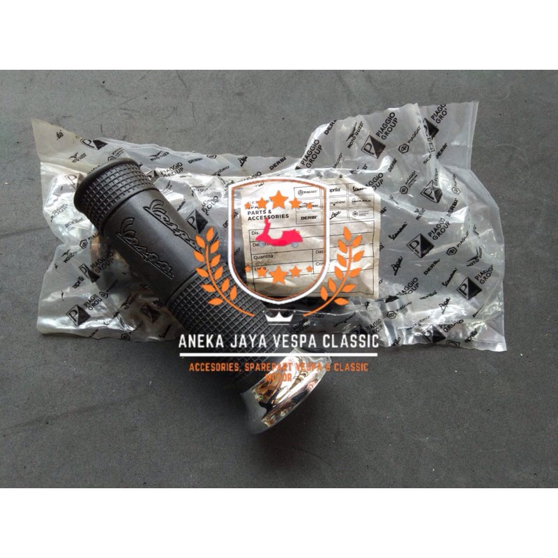 Hand Grip Vespa Piaggio Original Italy Part  Vespa PX / New PX series Bisa untuk Vespa Excel dll