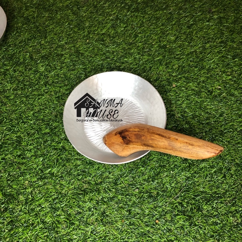 Cobek alumunium khas Garut ukuran 30 cm (Extra)