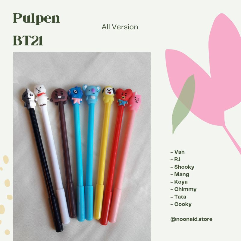 

Pulpen Karakter BT21 (BTS KPop)