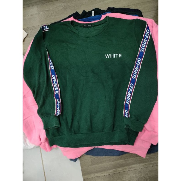 Crewneck motif & lengan balon ( borongan)