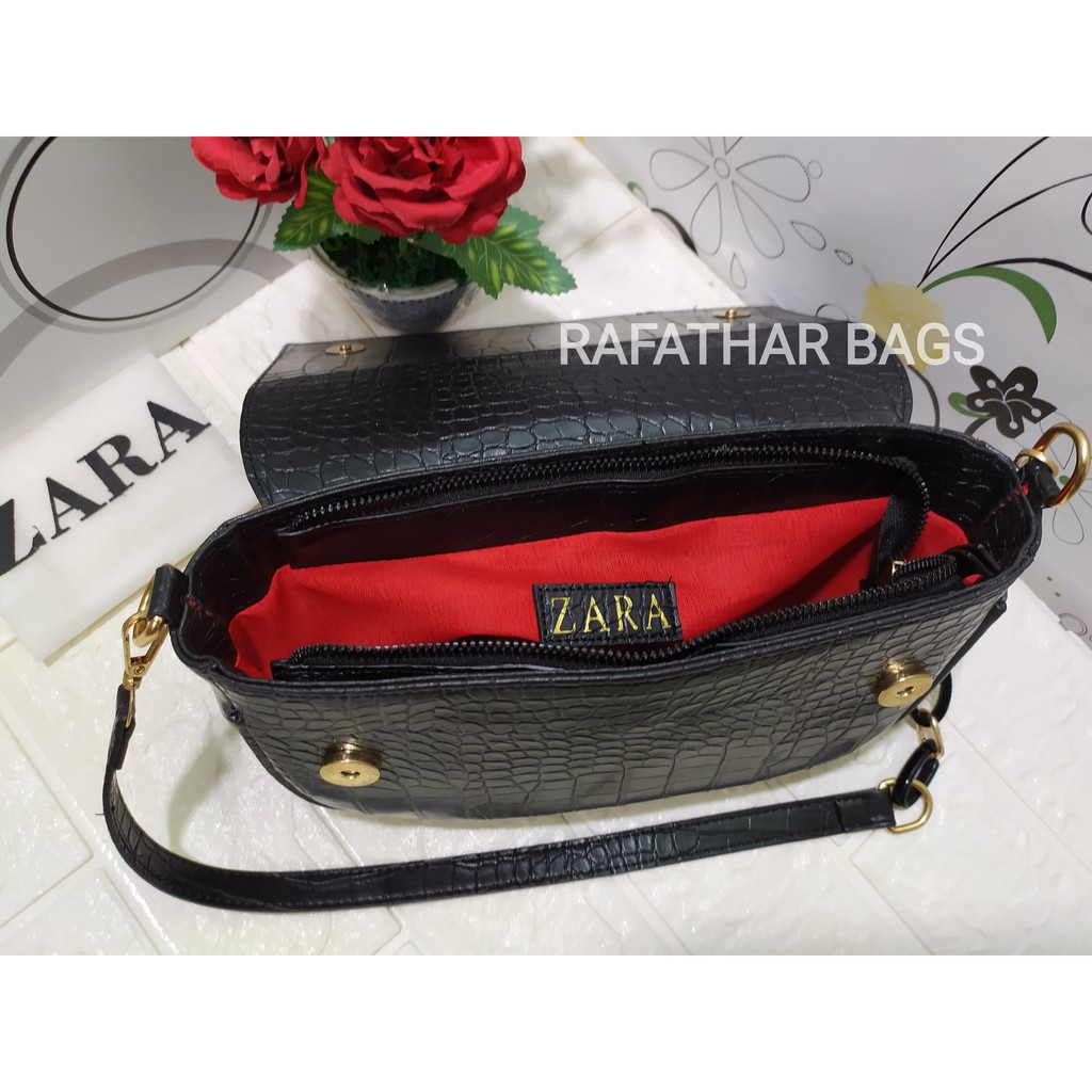 Tas wanita sling Za.rra Aurora 2 Tali /Tas slempang wanita kekinian