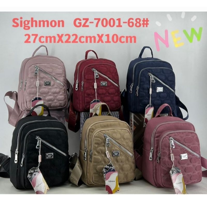 TAS RANSEL WANITA SIGHMON. IMPORT ORI.