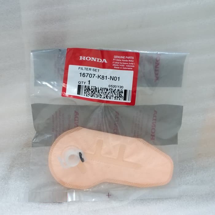 FILTER SARINGAN PULPAM BENSIN BEAT BIT SCOPY SCOOPY ESP STRET STRIT 2016 2017 2018 2019 16707K81N01 