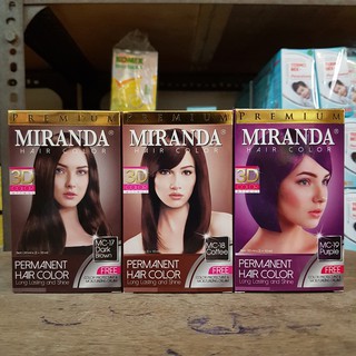  Miranda  Hair Color Semir Rambut  Cat  Rambut  Shopee  