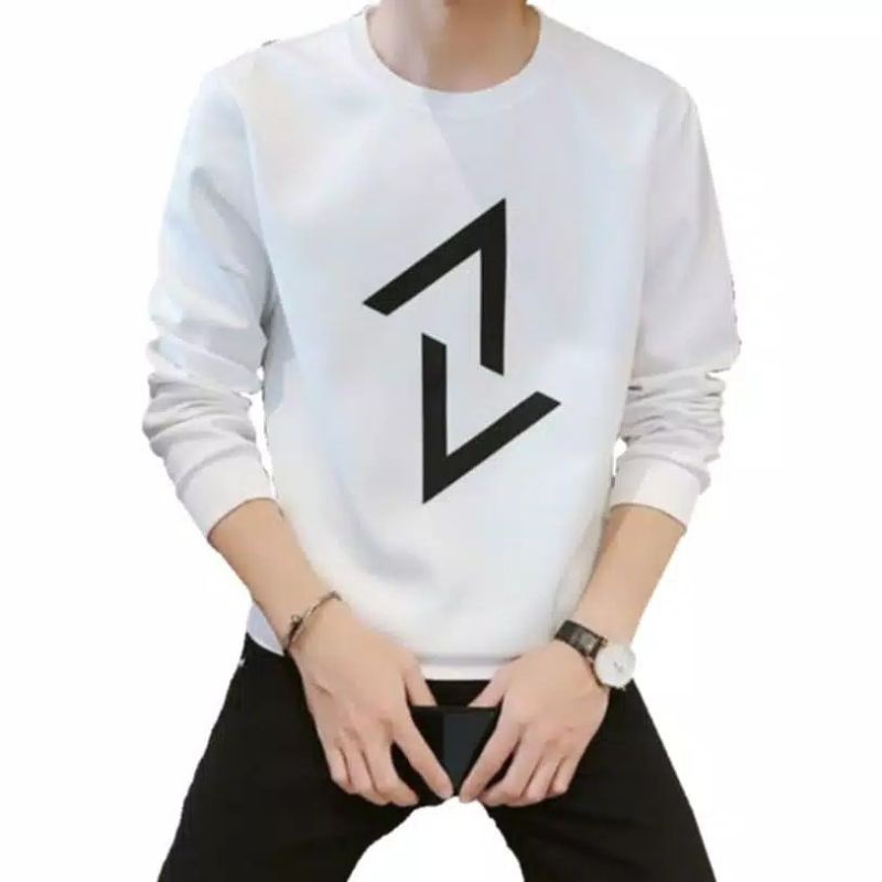 JAKET SWEATER PRIA CREWNECK POLOS AV