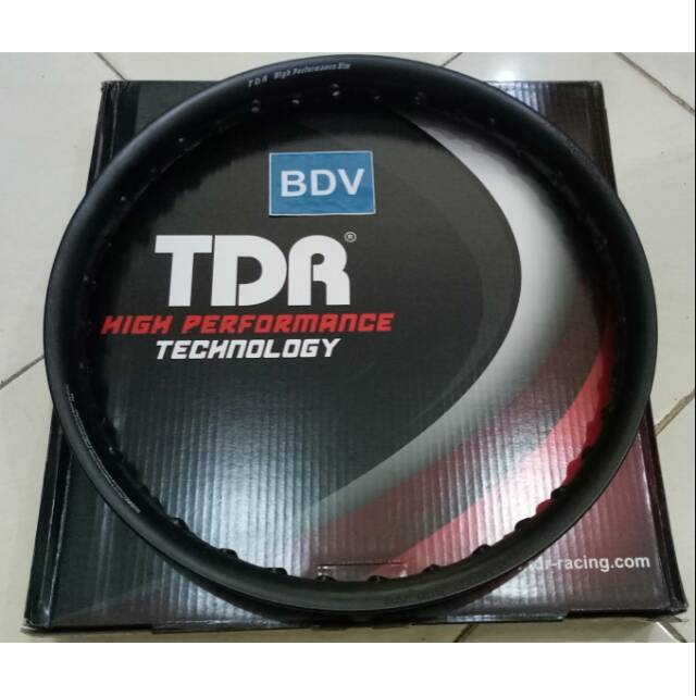 Velg TDR 160 X 17 U Shape Hitam (160 Ring 17)