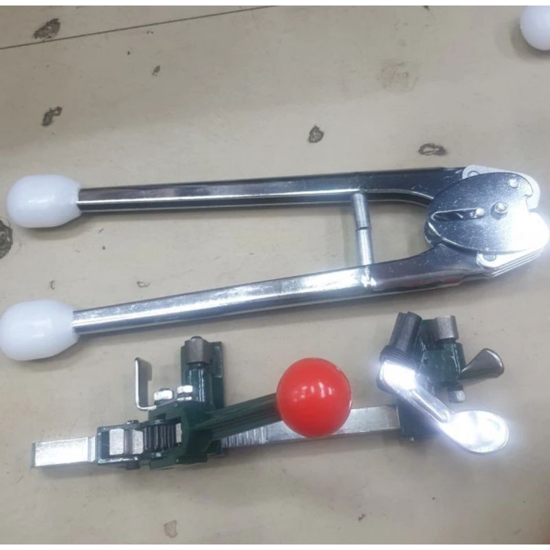 

Alat packing kardus manual PVC Tali Strapping plastik packing tool 3/4 inch