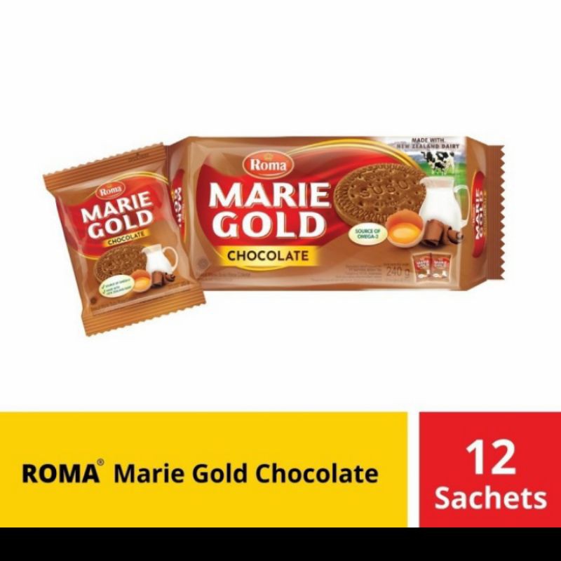 

Roma Marie gold coklat 240gram