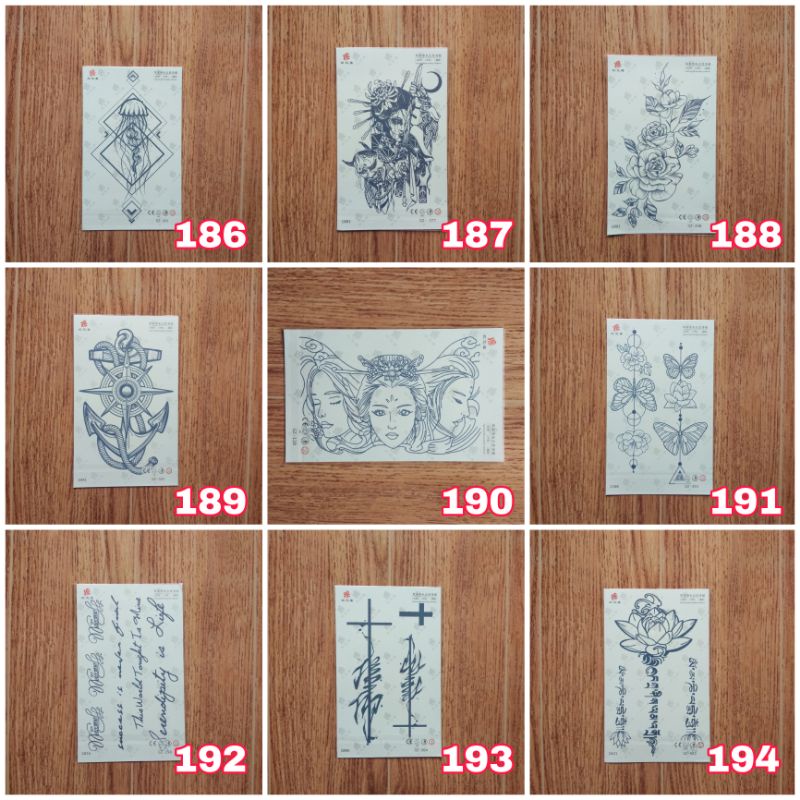 TATTO TEMPORER MAGIC / TATTO SEMI PERMANEN / TATTO TEMPORARY GEL