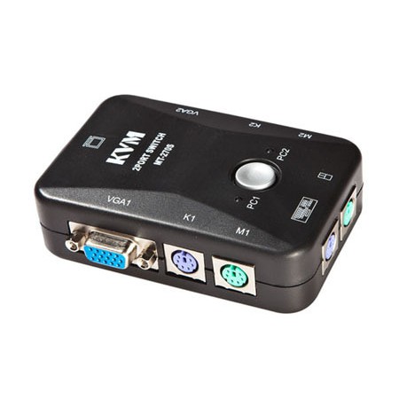 Kvm Switch 2 Port Ps 2