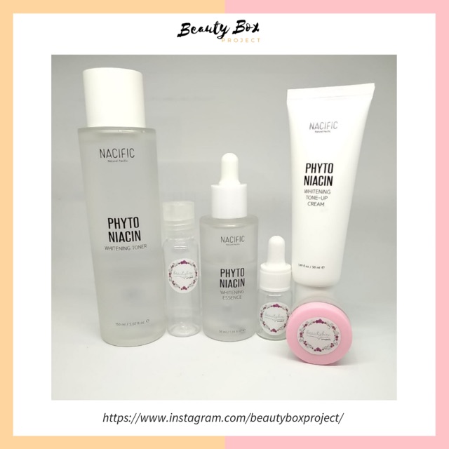 PAKET NACIFIC PHYTO NIACIN WHITENING SERIES