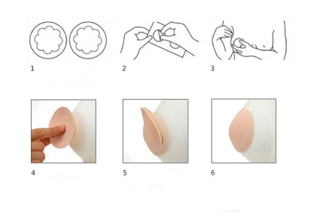 PELINDUNG PUTING NIPPLE COVER PADS and BREAST LIFT UP TAPE