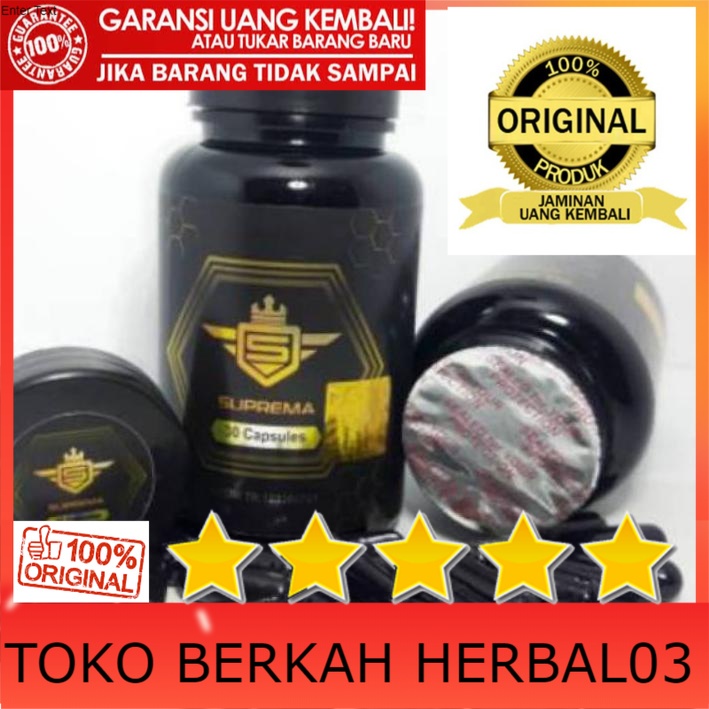 100% ASLI [New⭐] CODE~0437>s Suprema Asli Original Obat Pembesar Penis Kelamin Vital Kuat Sex Pria T