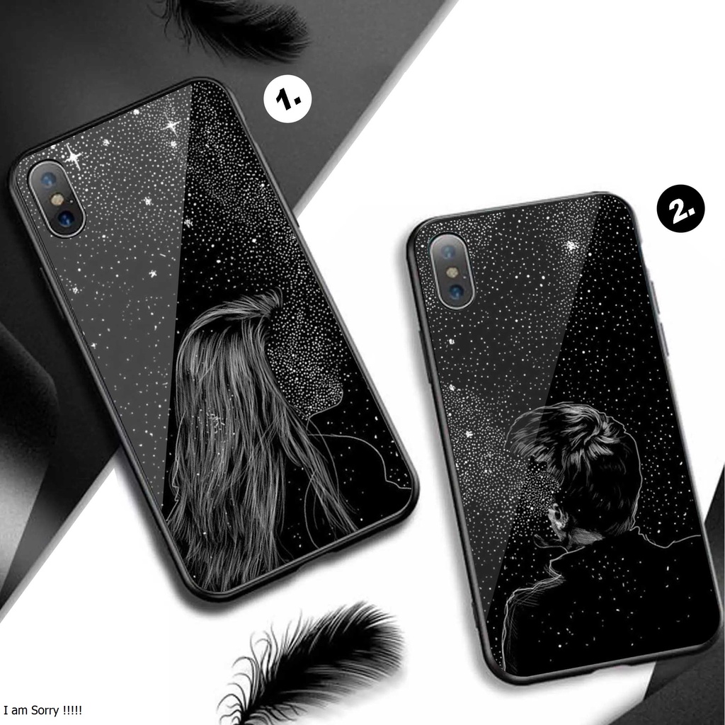 Case REALME 2 REALME 3 REALME 5 5PRO REALME 6 REALME C17 7i REALME 8 8PRO Motif COUPLE AESTHETIC Cas