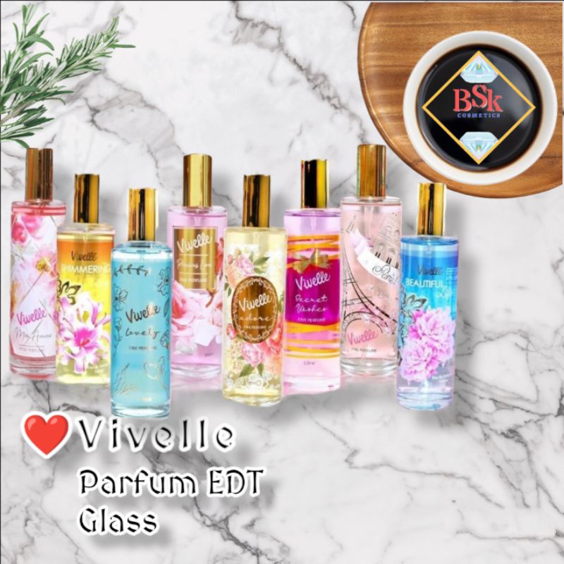 ⭐AJ⭐ VIVELLE EDT SPECIAL EDITION KEMASAN KACA / GLASS | Eau De Toilette Parfum 100ML | Parfum Murah 