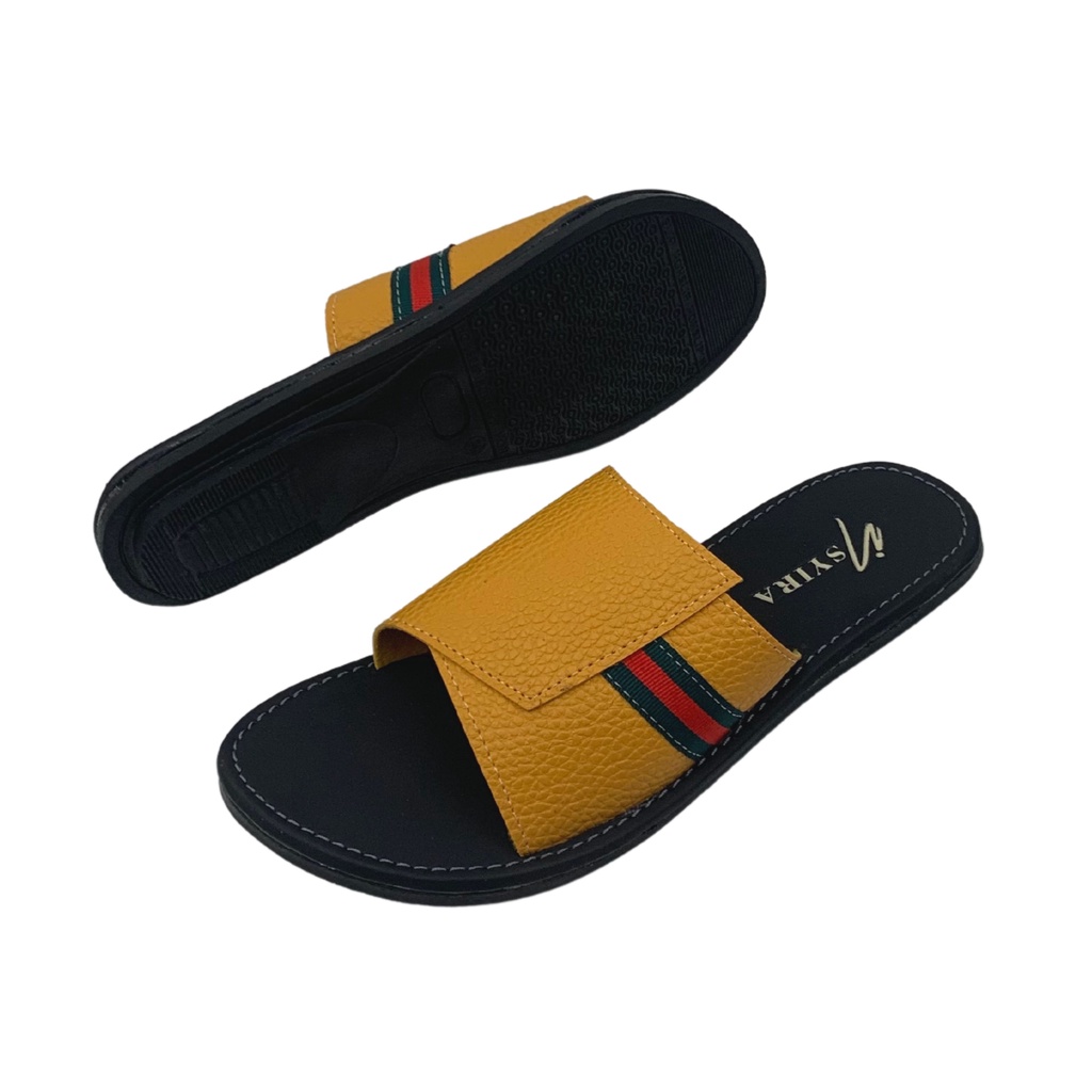 Insyira - Sandal Wanita Delma  / Sandal Papirut Wanita Non Slip / Sandal Wanita Slop Polet Samping