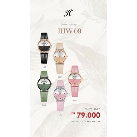 JimsHoney Jam Tangan Kode JHW-09
