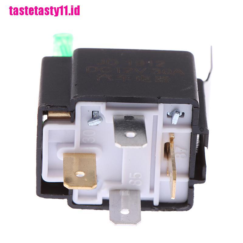 【TTID】12V 30A Car Auto Automotive Heavy Duty Relay 4Pin Fuse Fused On/Off SPST