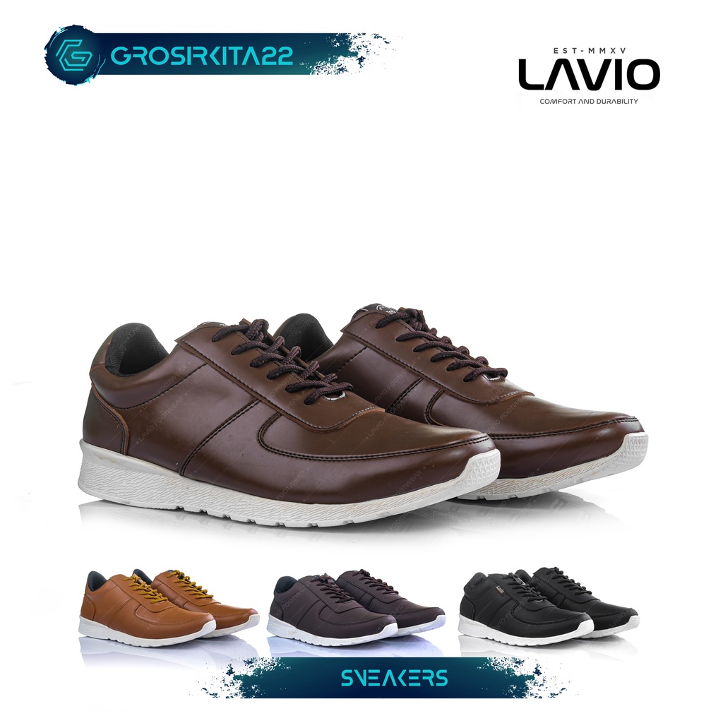 SEPATU SNEAKERS PRIA LAVIO BANDANA