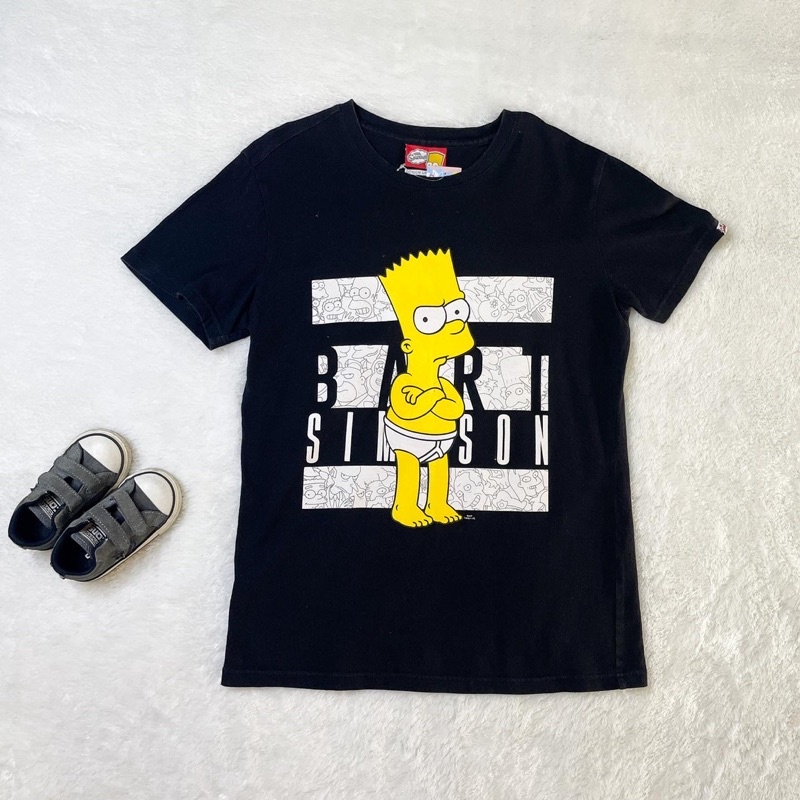 Kaos kartun the simpsons original second / preloved