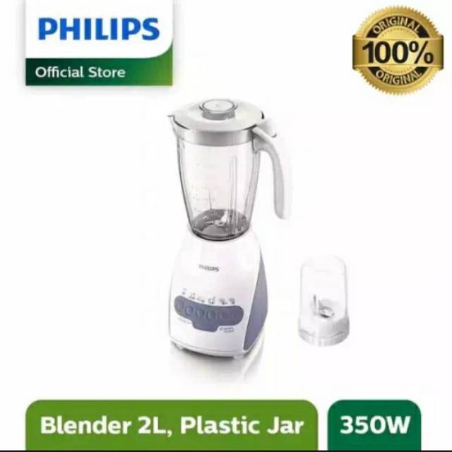 BLENDER PHILIPS HR 2115 / HR2115 plastik GARANSI RESMI