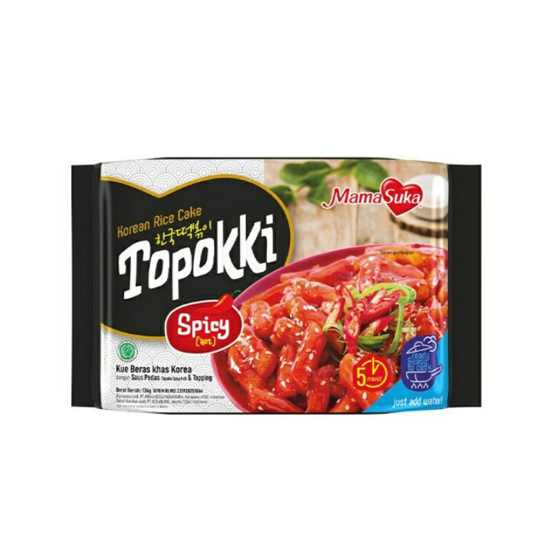 

MamaSuka Topokki Spicy 134 g