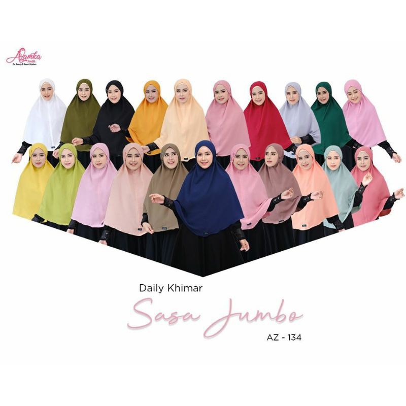 SASA DAYLI JUMBO HIJAB NON PAD ORI AZAMKA