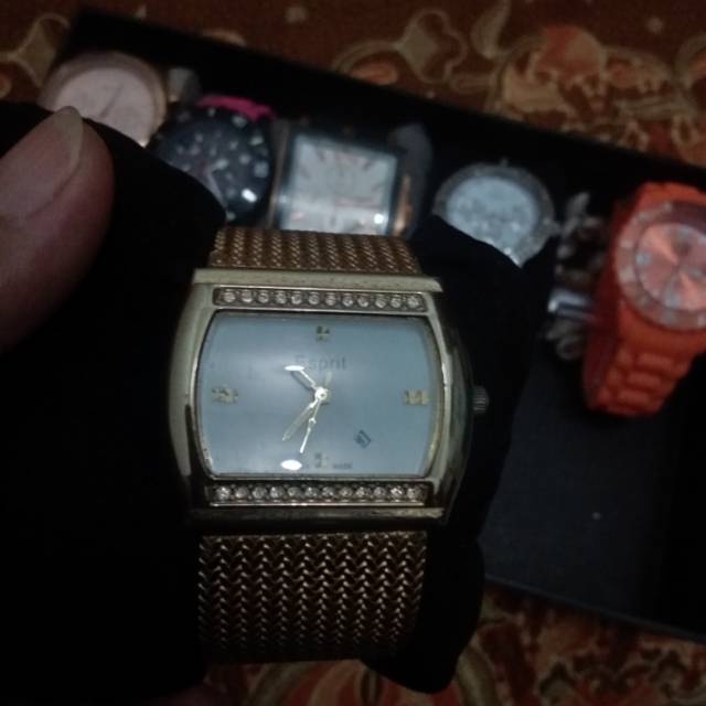 Jam Esprit Wanita Original Preloved Second Pakai