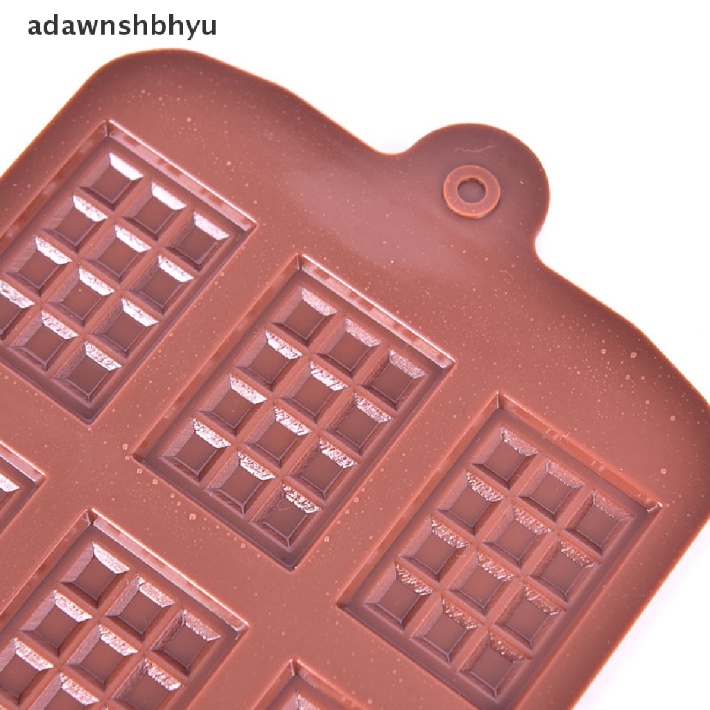 [adawnshbhyu] 12cell Cavity Mini Coklat Bar Permen Cetakan Silikon Profesional Decor cake