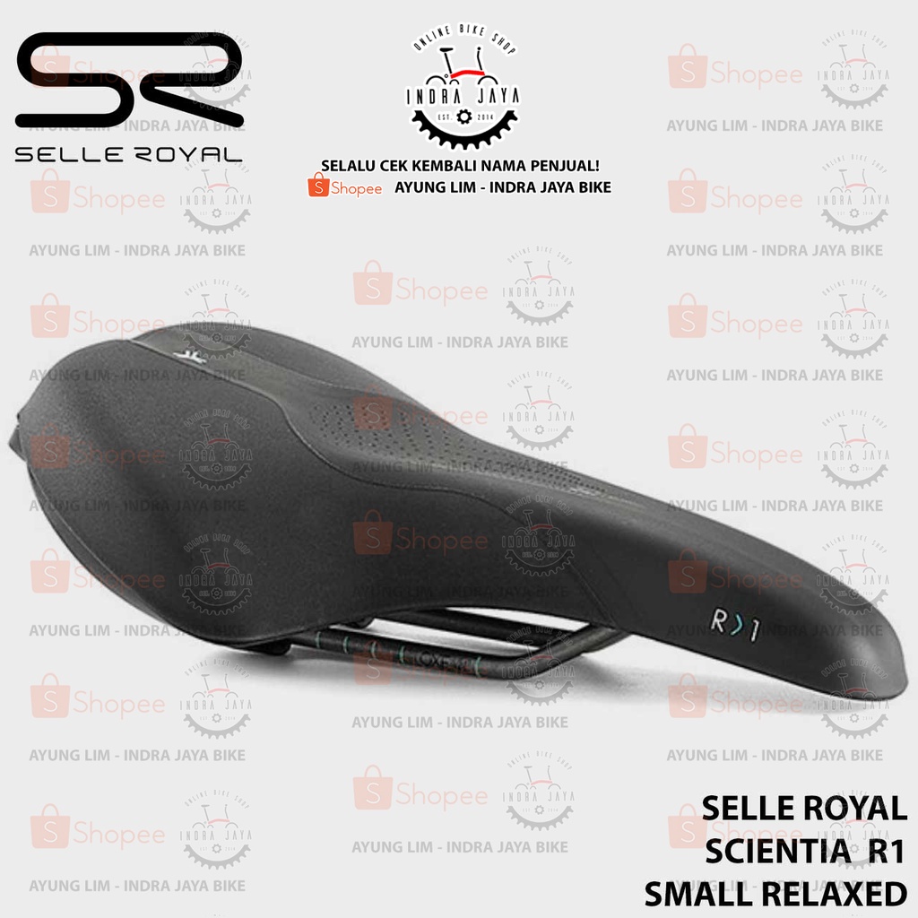 Selle Royal Sadel Sepeda Scientia Relaxed R1 SMALL Unisex