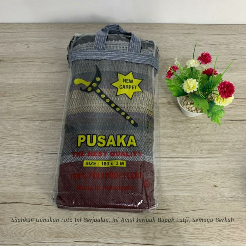 Karpet Benang Tikar Pusaka Ukuran 1,8M X 3 M