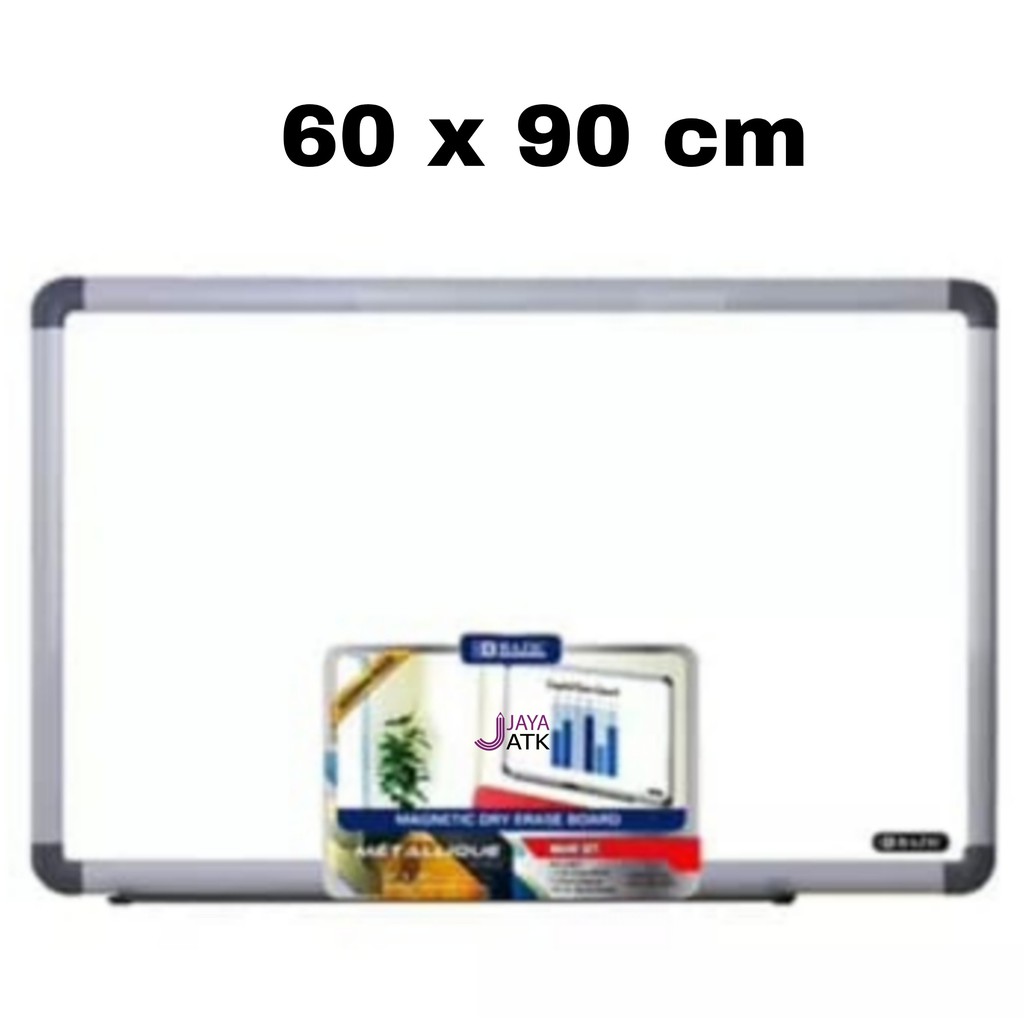 

Papan Tulis Magnet Whiteboard Magnetik Kecil Sekolah Kuliah Kantor Papan Tulis 60 x 90