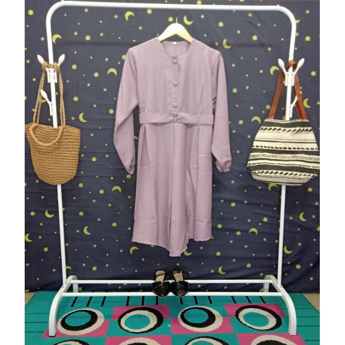 Tunik Amanda - Tunik Terbaru 2021- Tunik Kekinian-Tunik Wanita Murah-Tunik  terlaris/ tunik simpel-Lylac