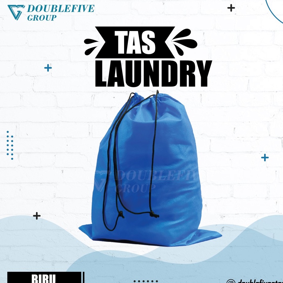 TAS LAUNDRY STORAGE BAG TEMPAT PAKAIAN KERANJANG BAJU KOTOR LAUNDRY UKURAN JUMBO