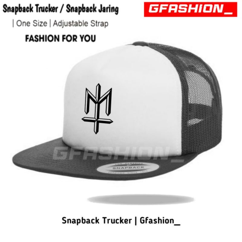 Topi MATERNAL Disaster Snapback Jaring / Topi Pria/Topi distro