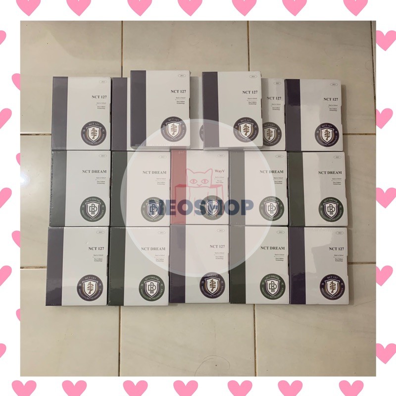 [READY STOCK] NCT Dream & 127 Back to School (B2S) Jeno Jaehyun Johnny