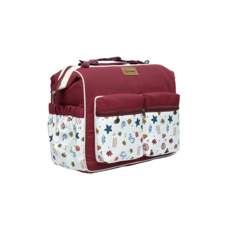 Snobby Tas Bayi Besar Double Saku Print Beach Series TPT7171